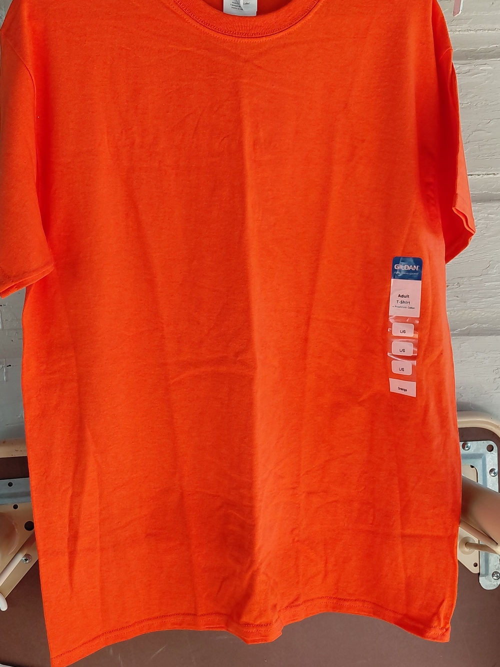 Gildan Orange Men's Short-Sleeve T-Shirt
